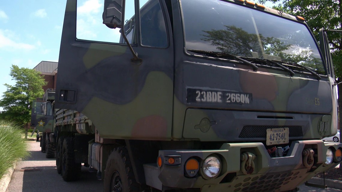 Va. Beach gets four surplus military vehicles for emergencies