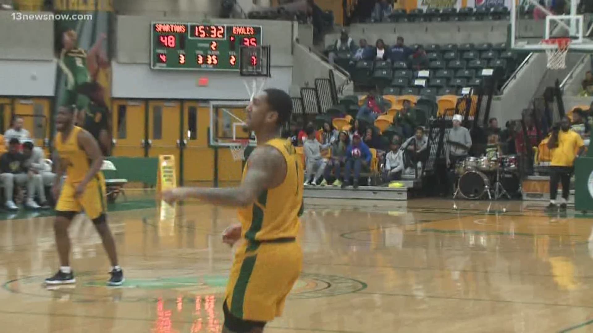 The Spartans increased their win streak to three in a row and improve to 9-2 in the MEAC.
