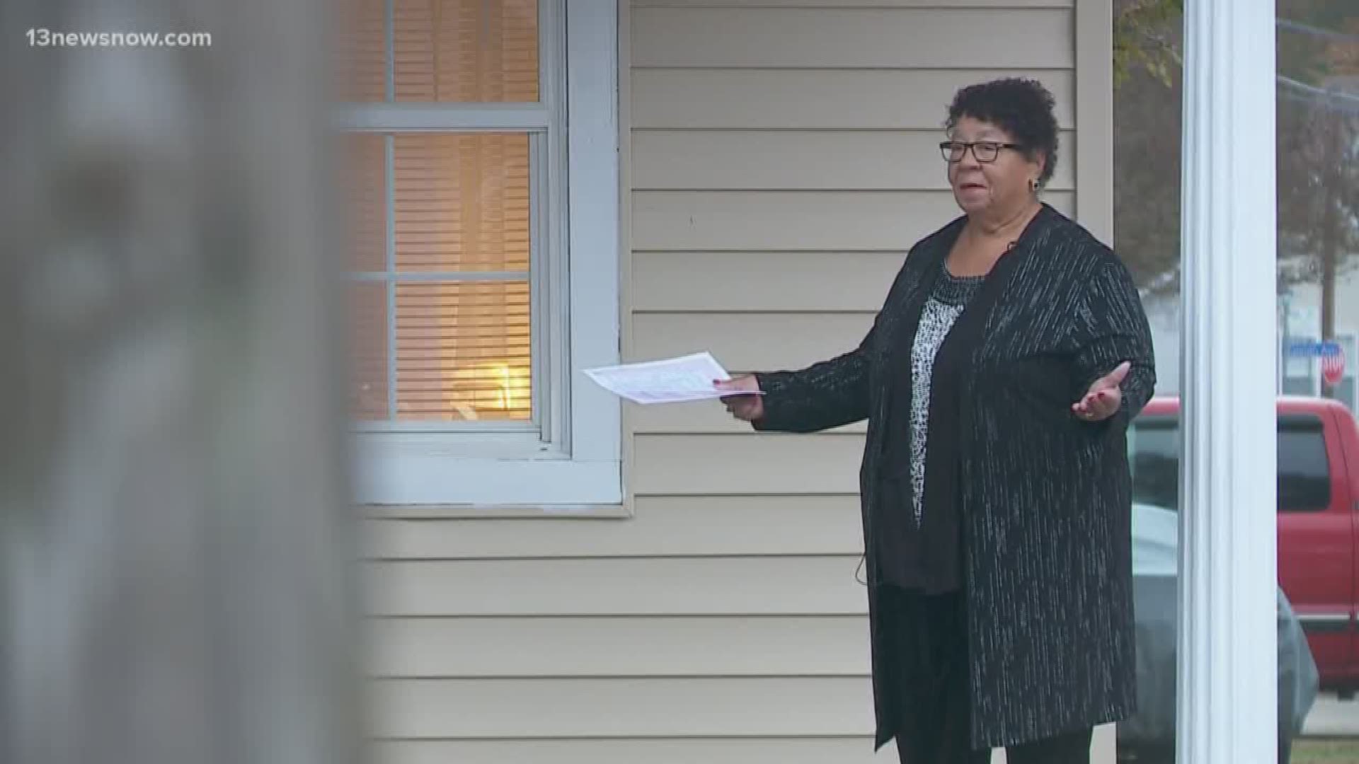 Members of the West End Baptist Church held a ribbon-cutting ceremony for the Victory House on Saturday.