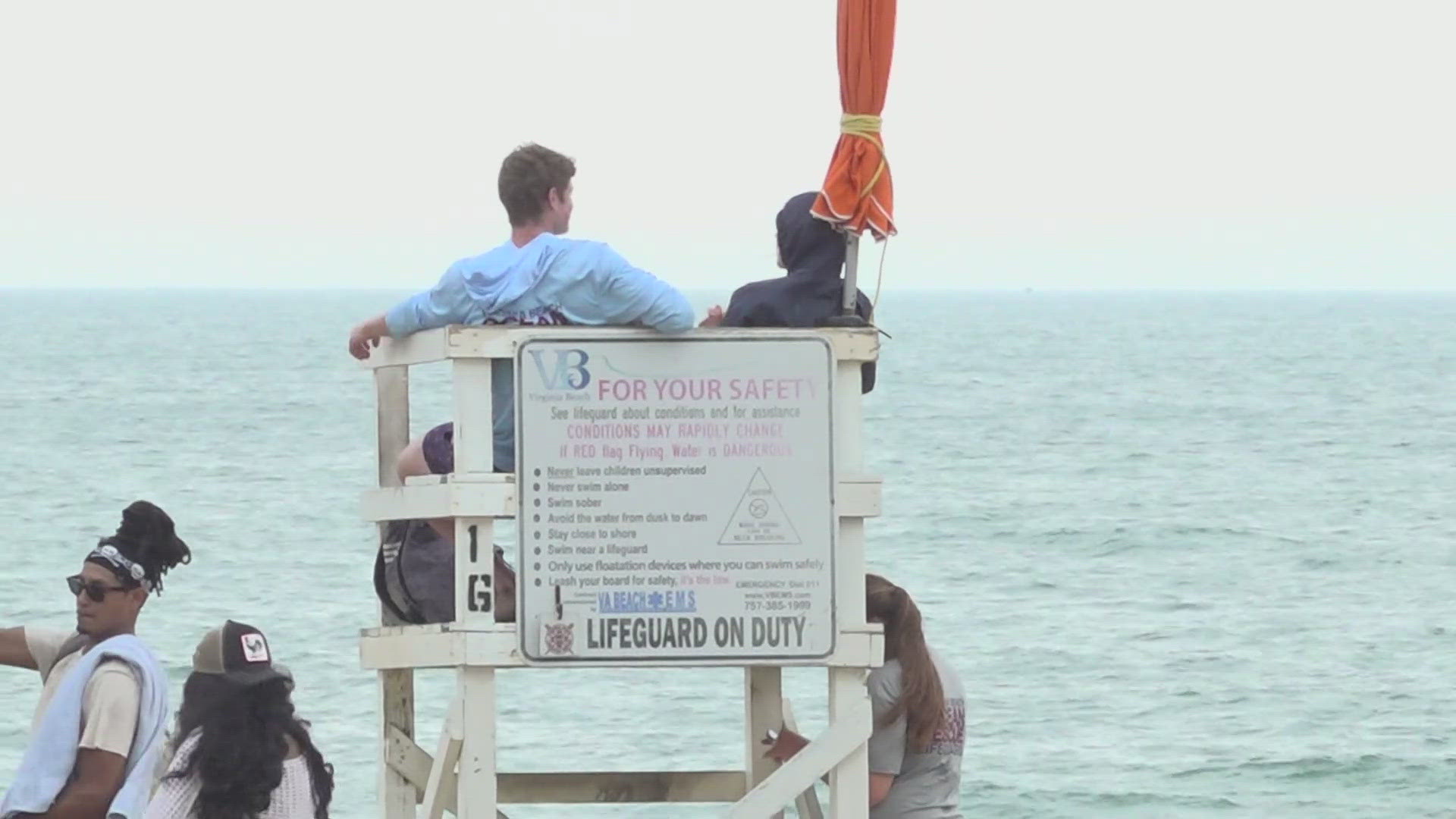 Lifeguards say even with the big crowds, they had a safe holiday weekend.