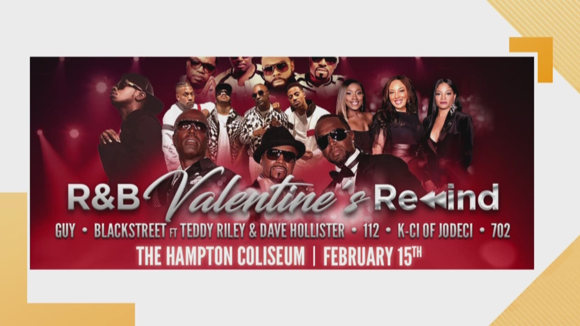Check out a very cool way to celebrate Valentine's Day, R&B Valentine's Rewind.