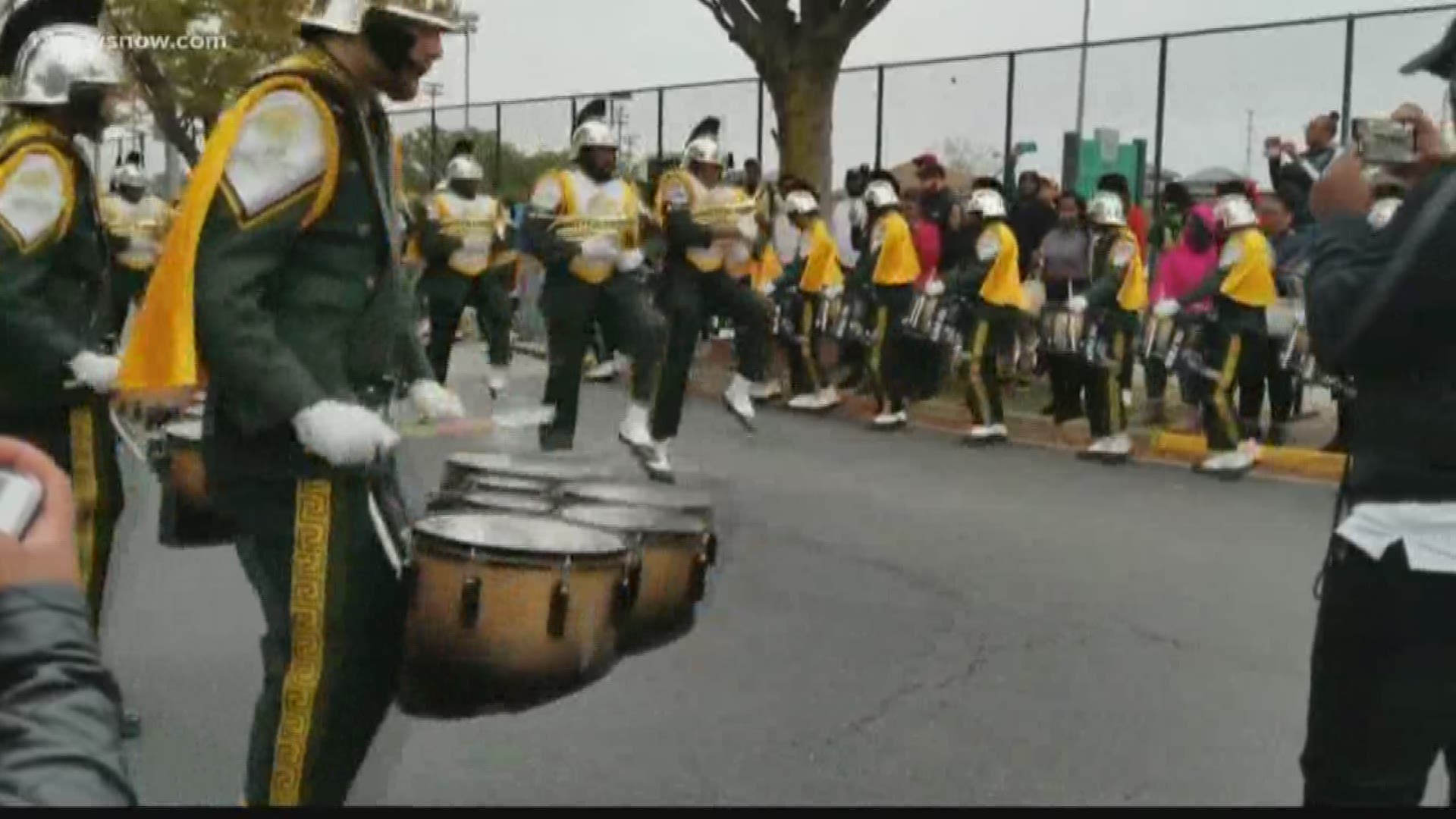 Norfolk State's Spartan Legion is getting national recognition after being featured on an album that won a Grammy.