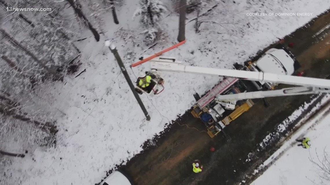 Power outages impact tens of thousands or residents and businesses