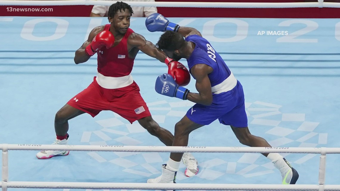 Norfolk's Keyshawn Davis takes Olympic silver in lightweight boxing