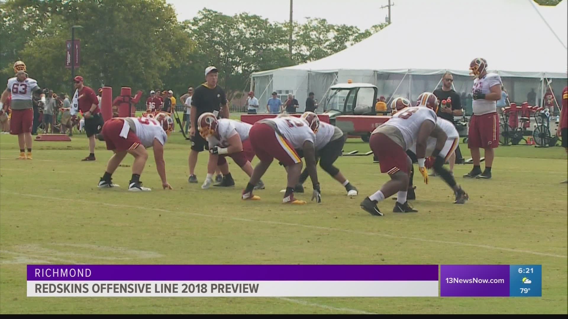 Struggling to stay healthy last season, the Redskins offensive line adds depth that could see plenty of improvement in 2018.