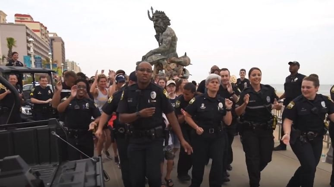 Virginia Beach Police Dept. takes on the LipSyncChallenge