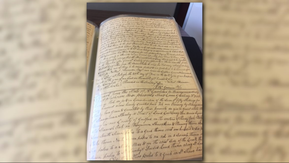 Unc Greensboro To Digitize Slave Deed Records From Across The State 13newsnow Com