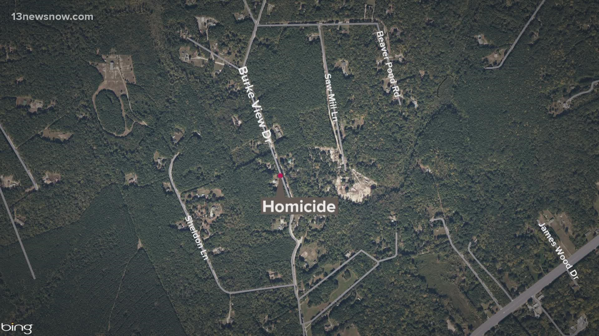 The sheriff's office is investigating a homicide Wednesday evening after a man reportedly shot and killed his wife.