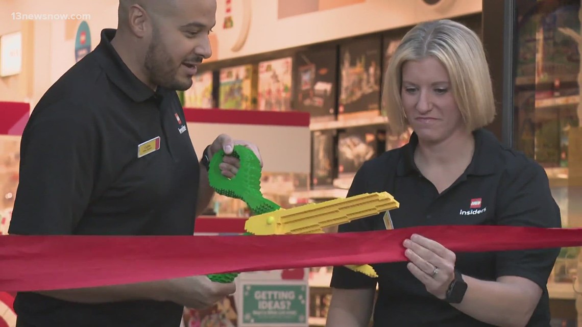 LEGO Store grand opening at Virginia Beach Town Center