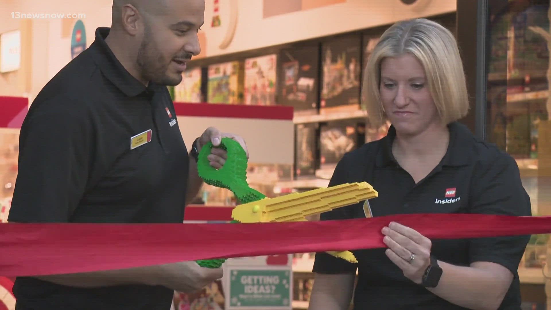 The very first LEGO Store in Hampton Roads opened its doors on Friday at Town Center in Virginia Beach.