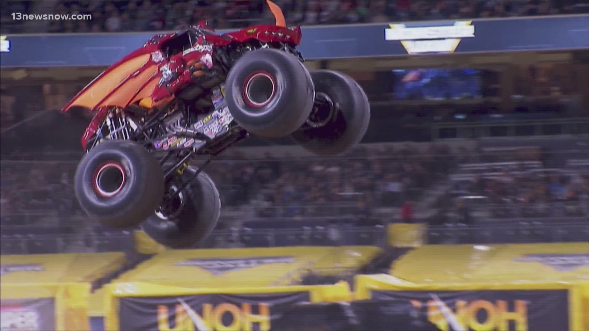 Witness world-class drivers and the most recognizable trucks tear up the dirt at the Hampton Coliseum.