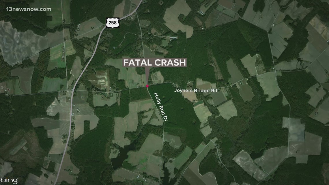 Deadly crash in Isle of Wight County