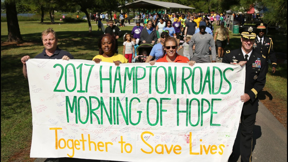 Hampton Roads Morning of Hope event promotes mental health awareness