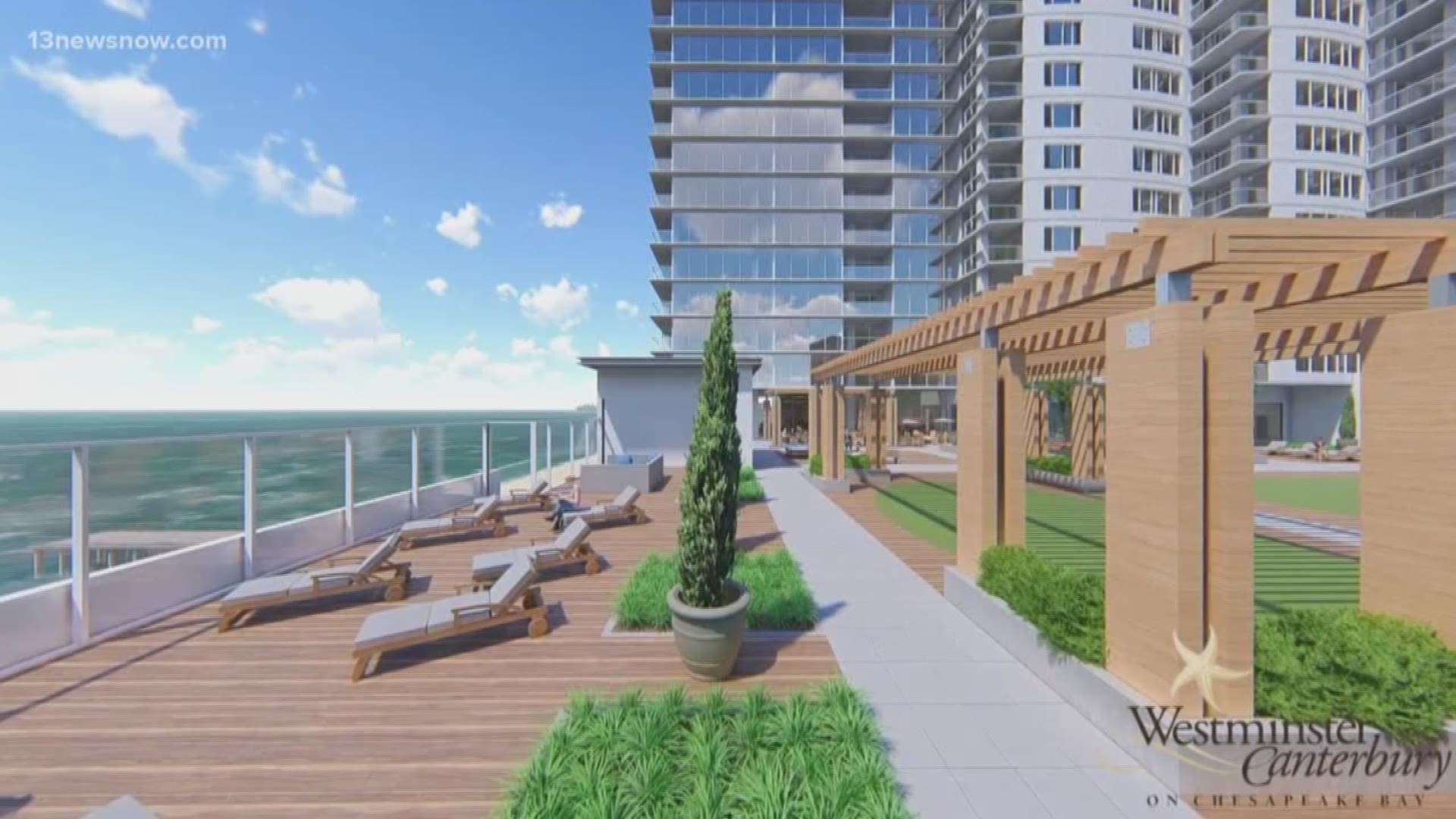 Leaders at Westminster-Canterbury want to build a 22-floor beachside resort. But some say it is too big for the area.