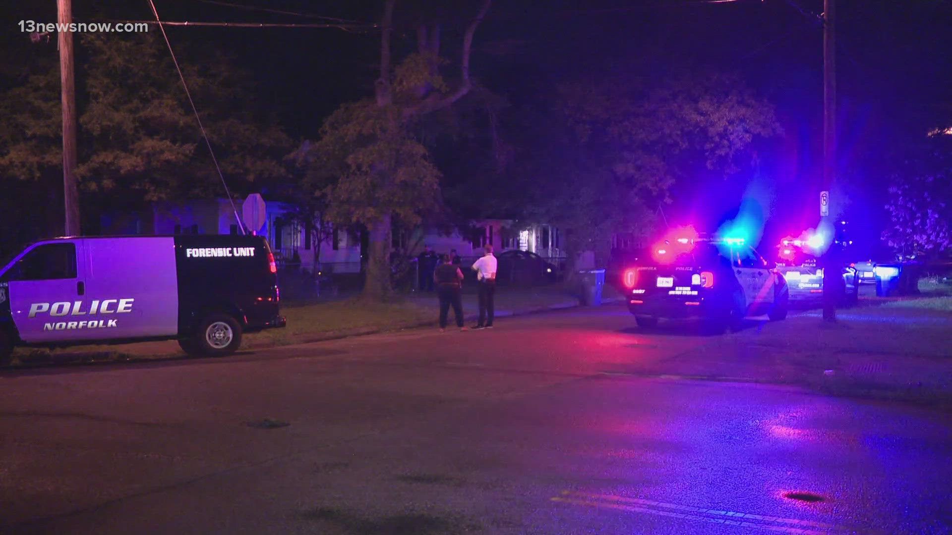 In Norfolk, police say a man has life-threatening injuries after a shooting overnight in Wards Corner.