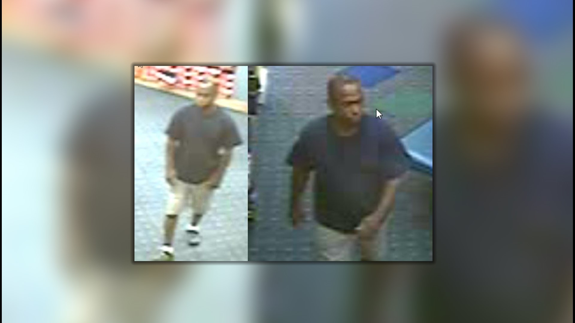 James City County police seek man caught on camera leaving store with ...