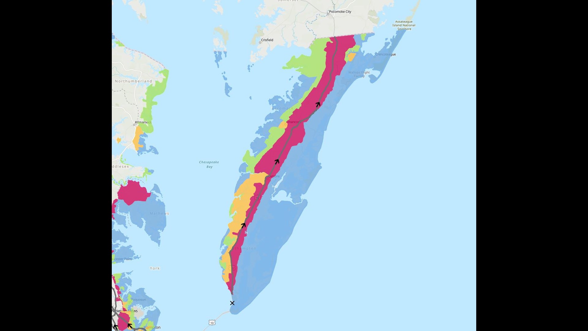 Governor Ralph Northam issues mandatory evacuation for Zone A in