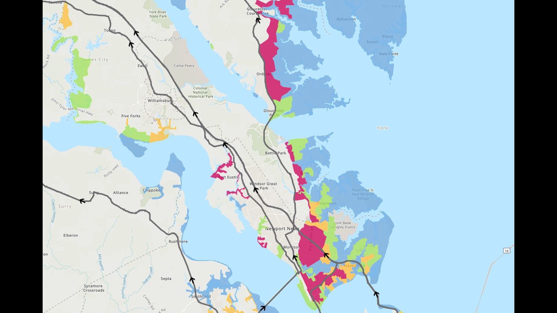 Governor Ralph Northam issues mandatory evacuation for Zone A in