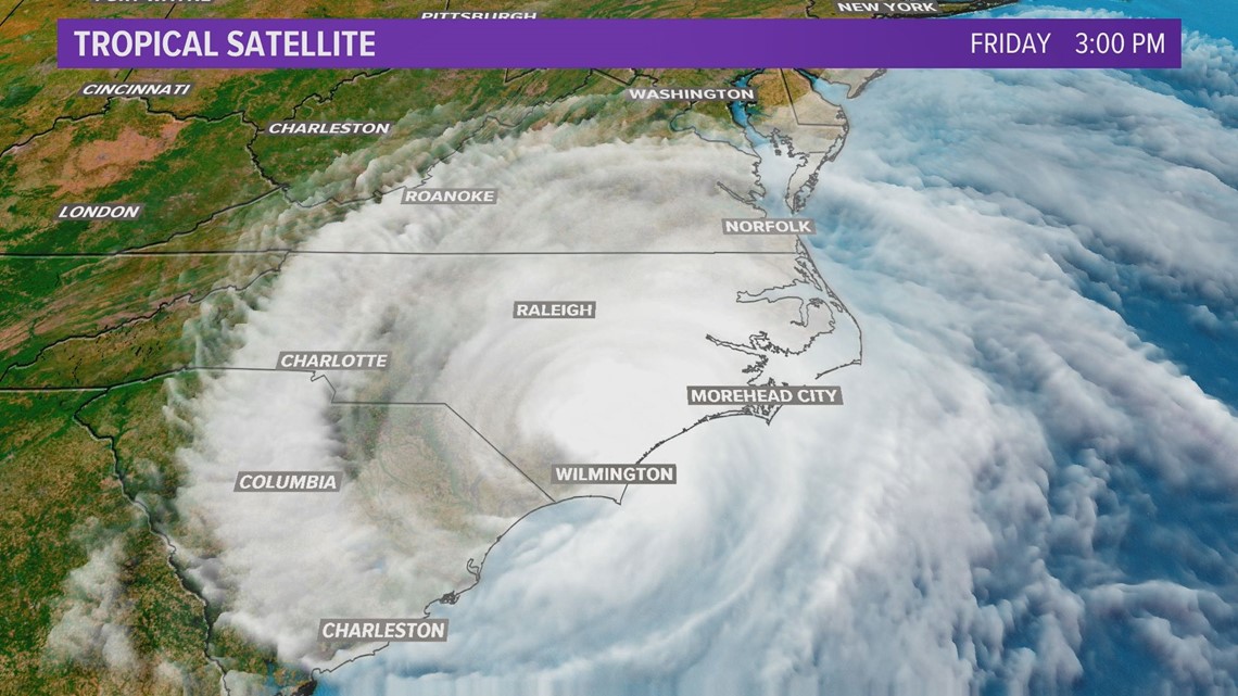 LIVE RADAR Tracking Hurricane Florence