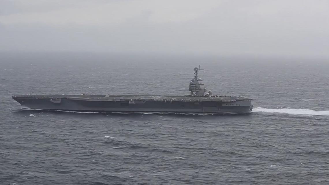 Ford CSG deployment extended amid Israel-Hamas conflict - Vimarsana News