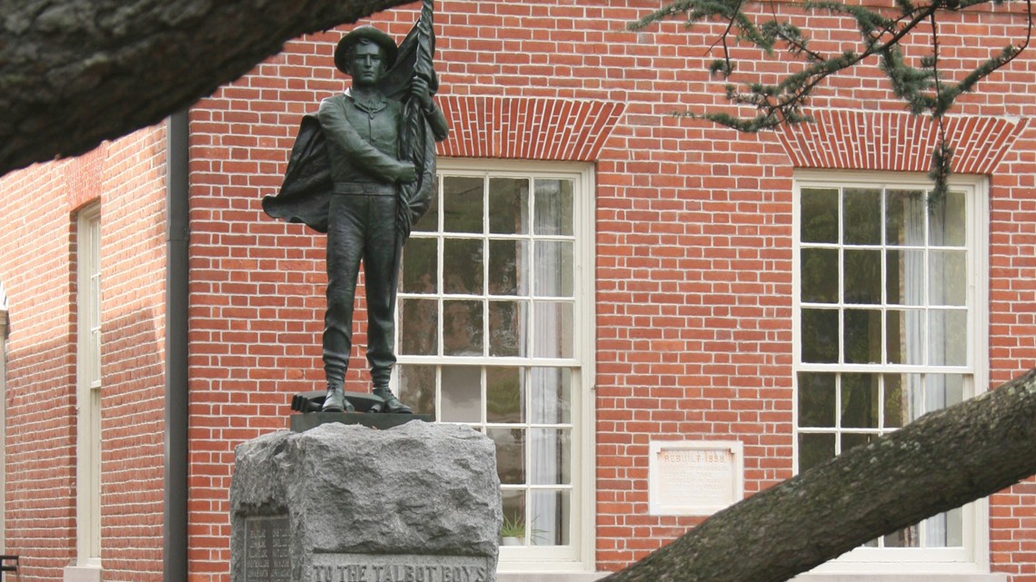 Confederate statue to be moved from Maryland courthouse lawn