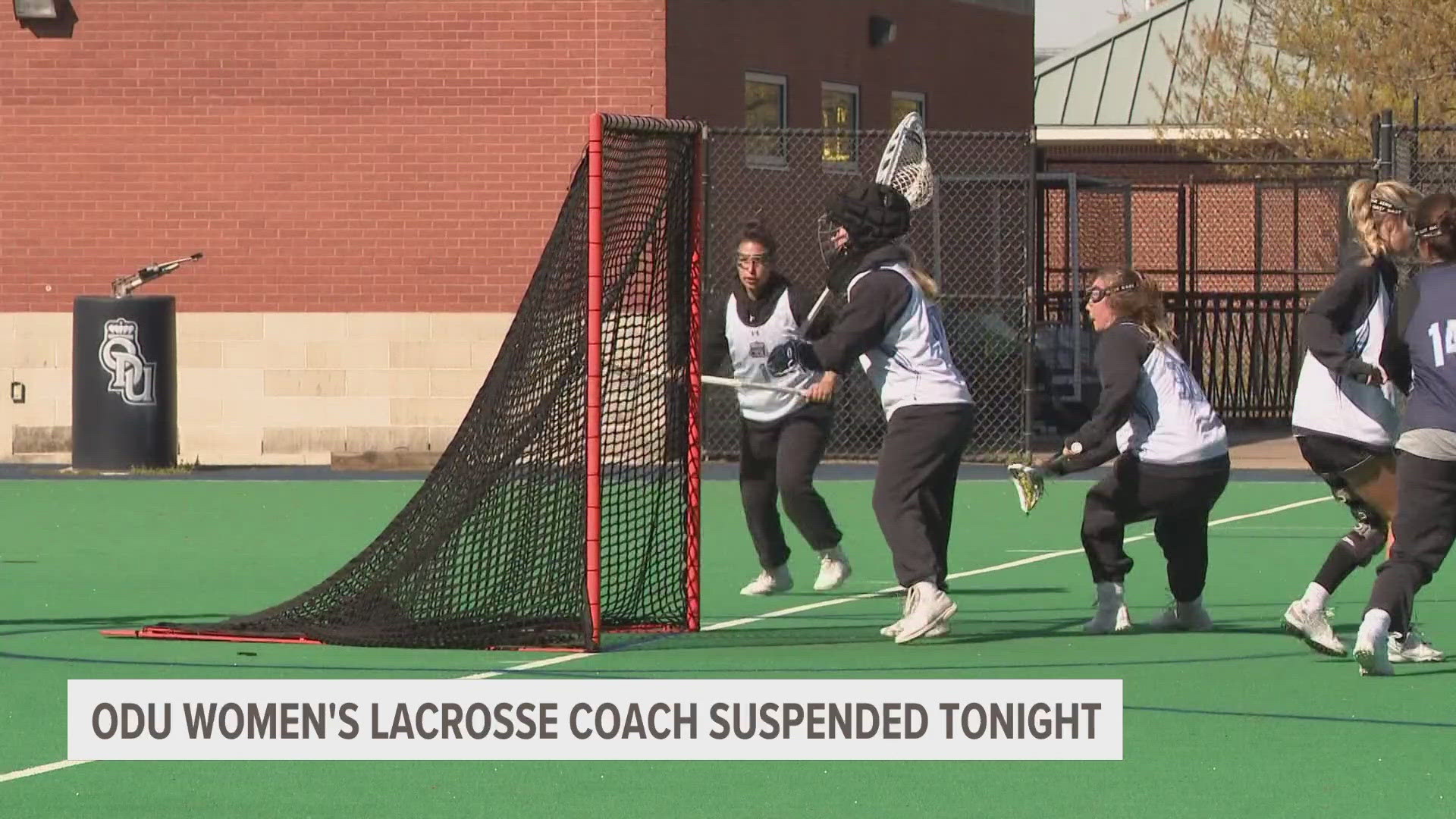 Assistant Athletic Director says Walton could not participate in today’s lacrosse game against James Madison University because of the suspension.