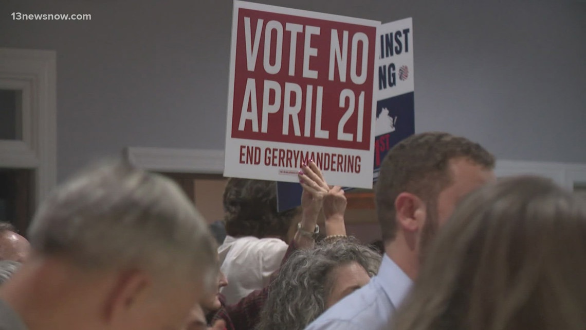York County Republicans rally ahead of Virginia redistricting referendum