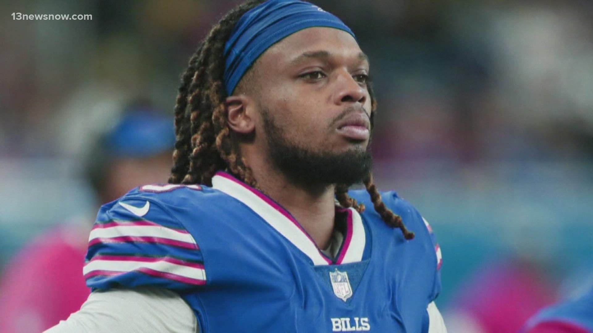 Damar Hamlin has breathing tube removed, has spoken to Bills