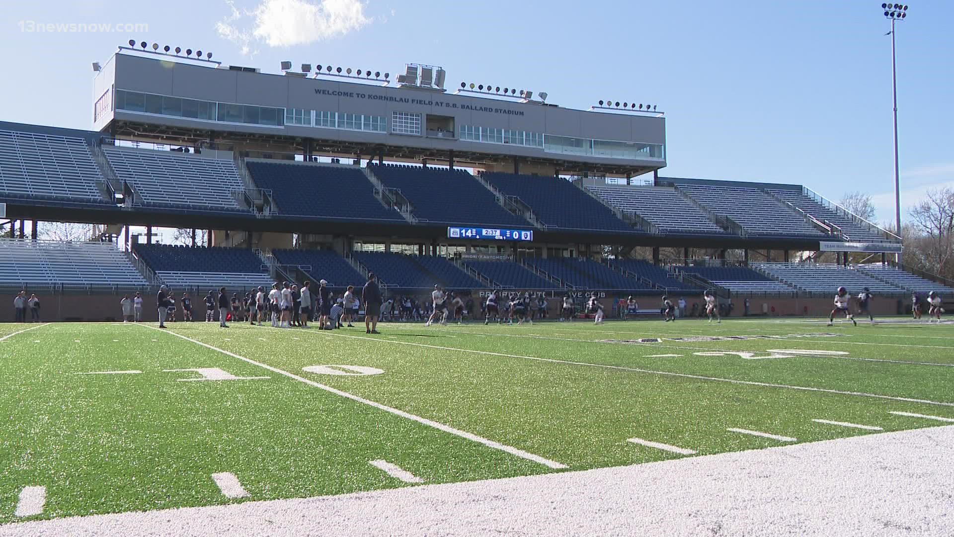 5 weeks of spring practice are underway for the Monarchs