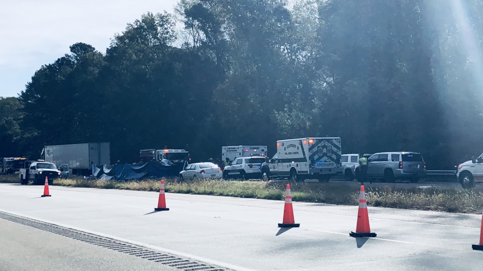 PHOTOS: Deadly Crash On Route 58 In Southampton County | 13newsnow.com