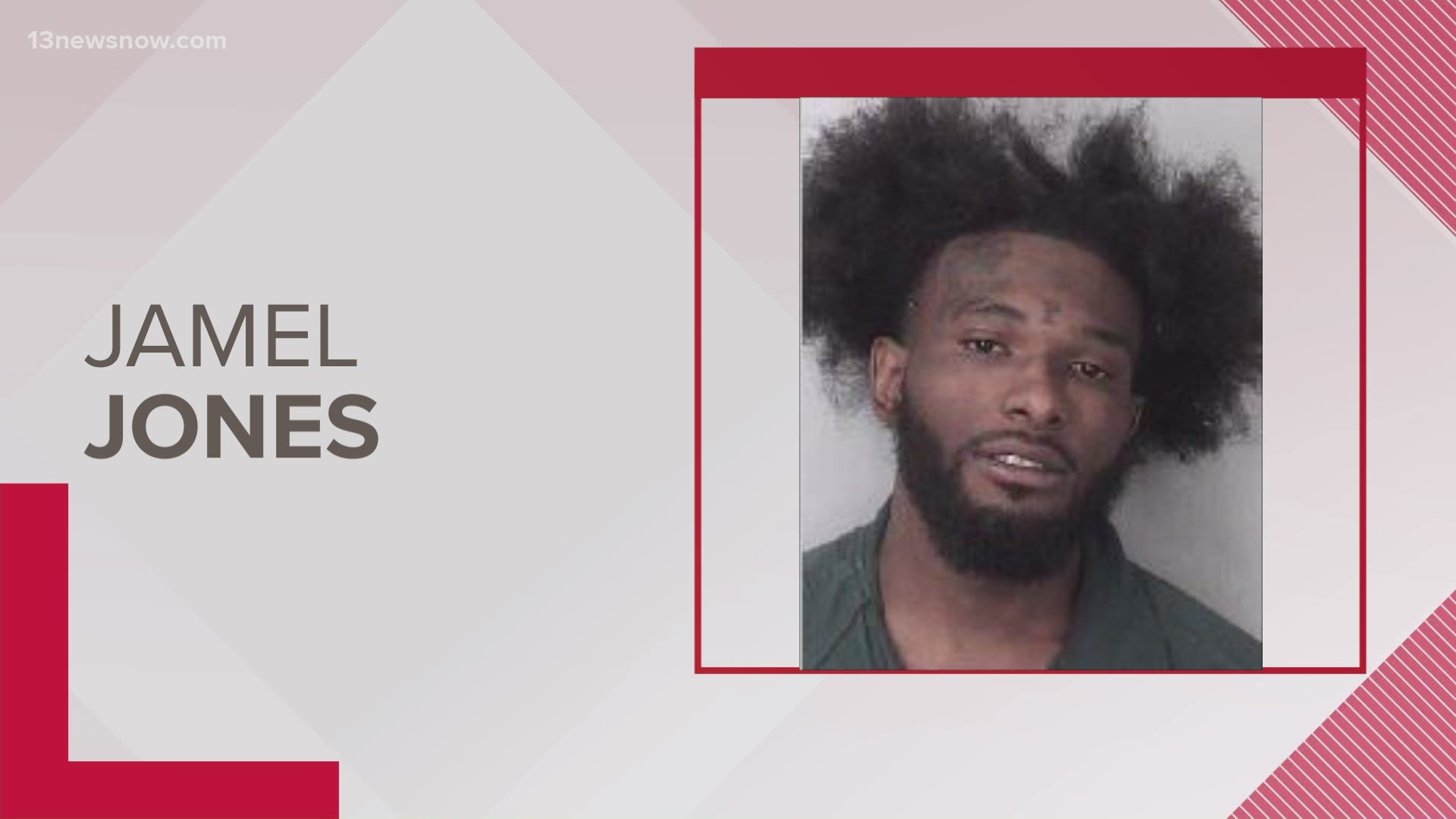 Portsmouth police said officers arrested Jamel Jones, 24. He's accused of killing a teenager on Crawford Parkway on Memorial Day.