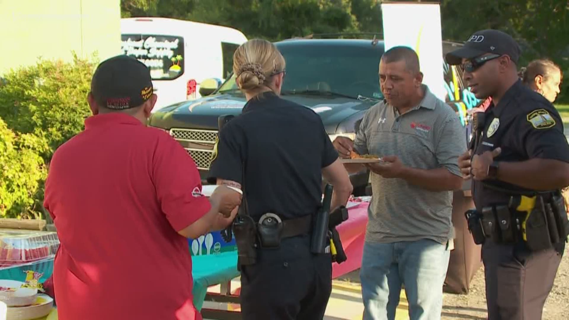 In Virginia Beach, police held an event at La Tapatia 2 to meet Latino residents and addressed questions or concerns they had. Across Hampton Roads, police connected with their community members.