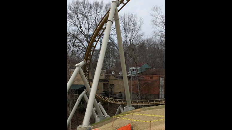 Busch Gardens unveils new look at Pantheon coaster