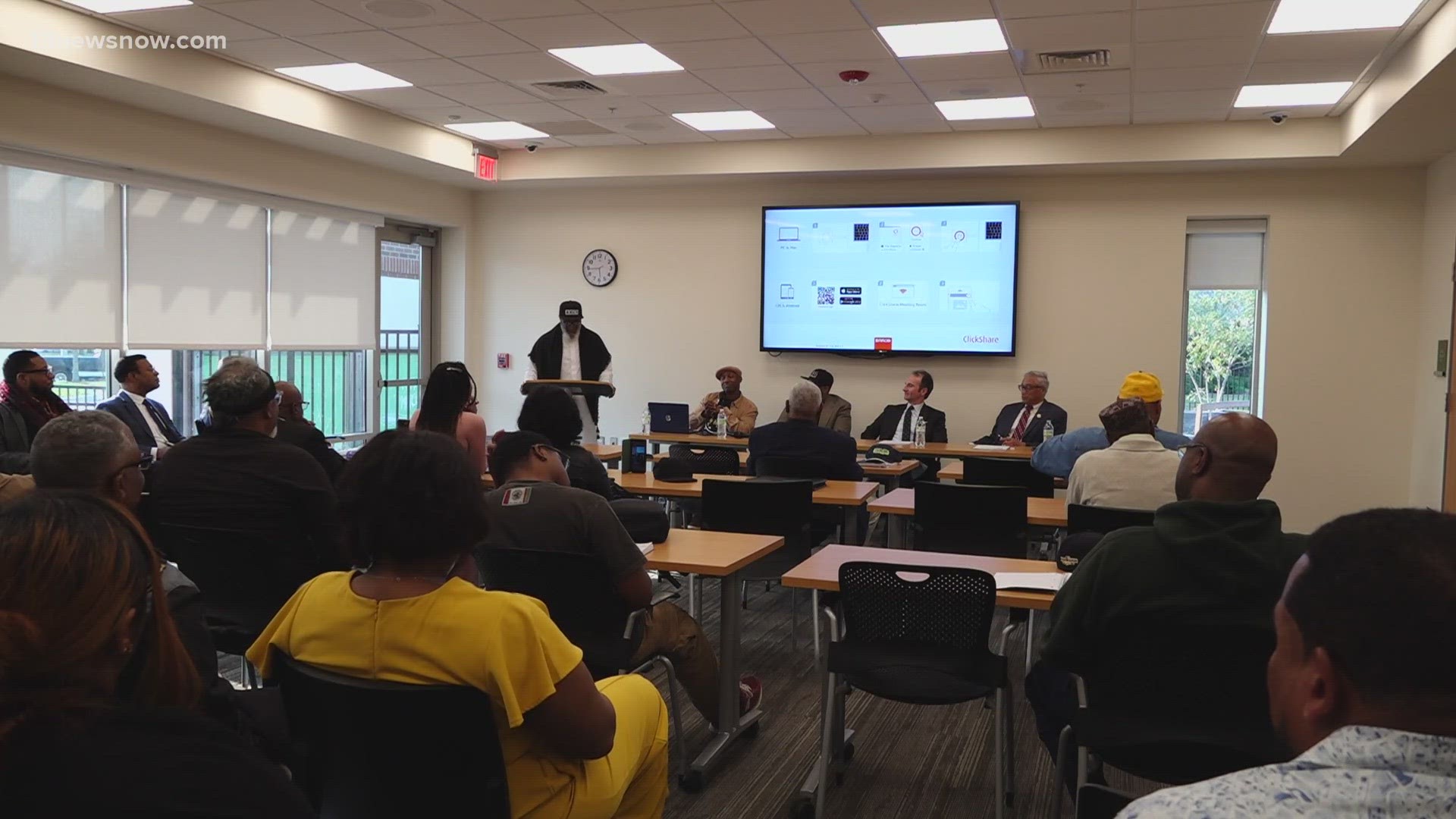 Norfolk community members discussed everything from voting restoration rights to public defender shortages and prison substance abuse at a criminal justice forum.