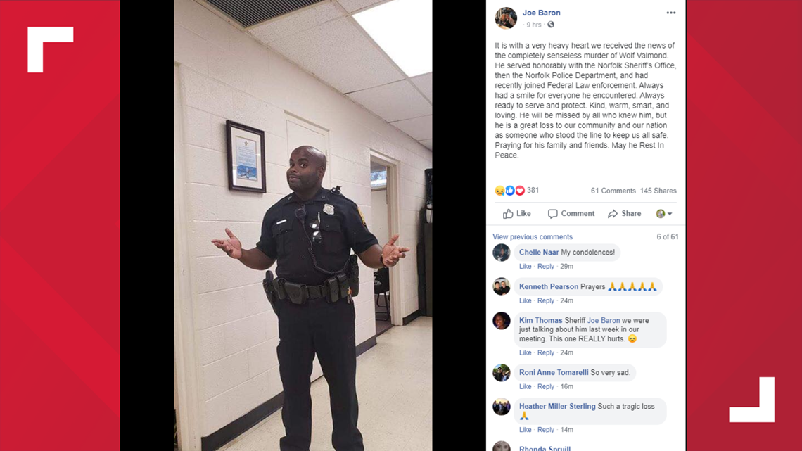 Police Escort Former Norfolk Deputy S Body From Norfolk International Airport 13newsnow Com