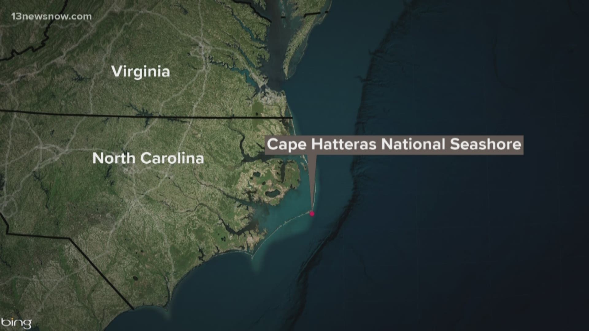 The man's companion swimmer said he became unconscious while attempting to escape a rip current off Cape Hatteras National Seashore.