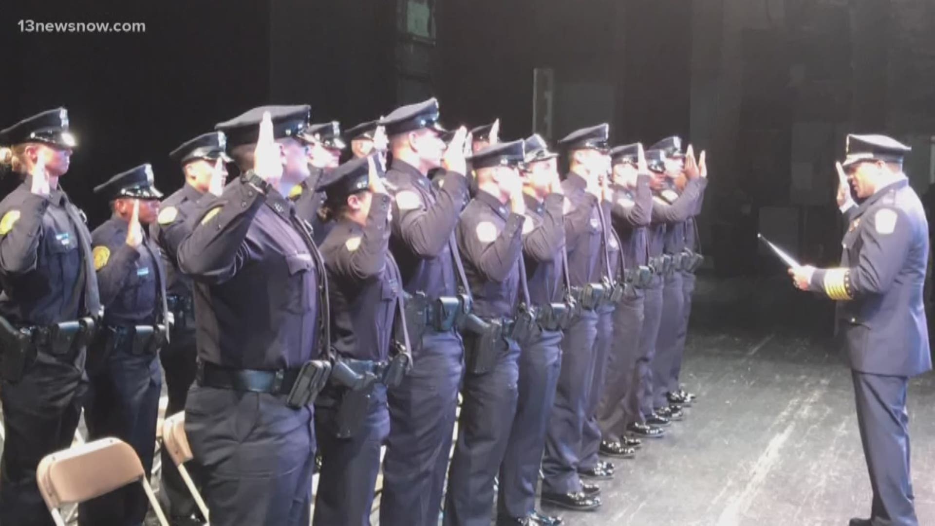 Twenty-two police officers graduated from police academy Wednesday, July 17, 2019.