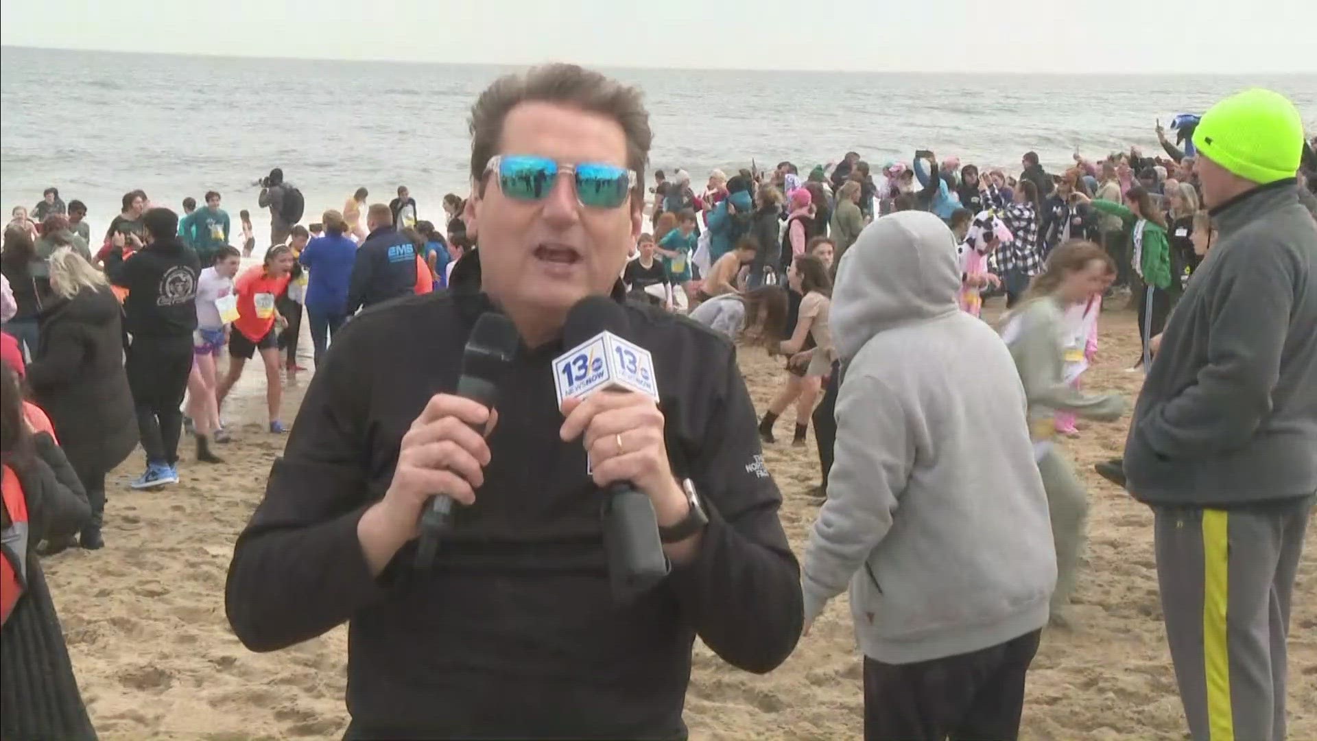 The Cool School Polar Plunge Challenge raised over $86,000 for the Virginia Special Olympics this year. Many brave people made the plunge on Friday.