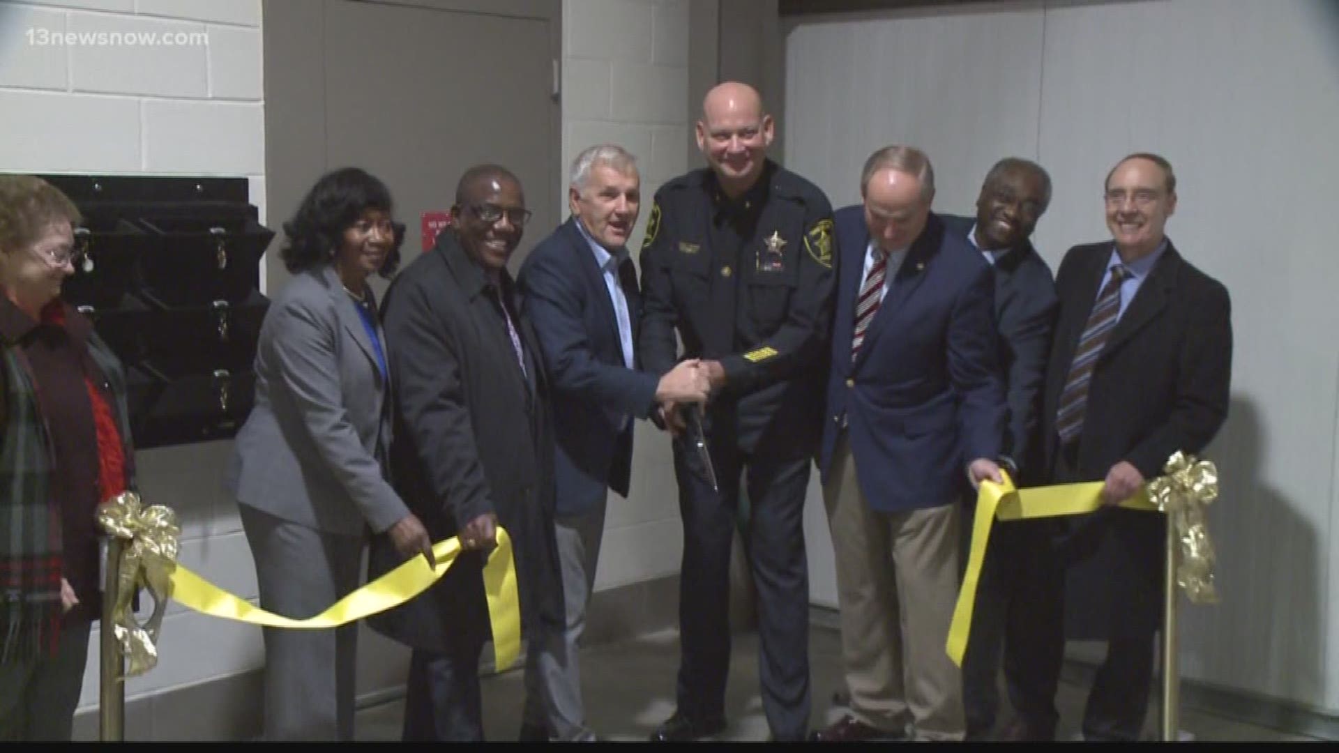There's a brand new facility at the Correctional Center in Chesapeake.