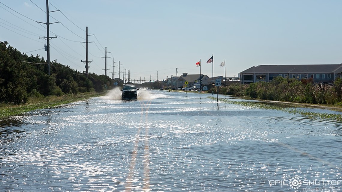 PHOTOS High tide in the Outer Banks