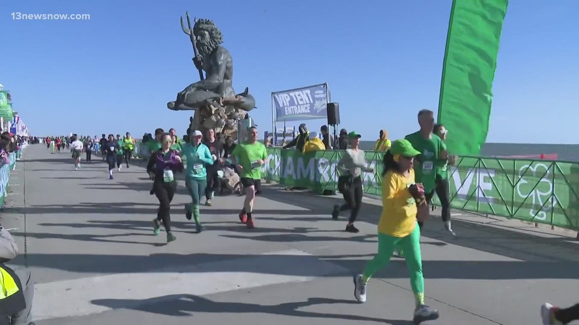 Thousands of runners take off for 51st annual Shamrock Marathon Weekend