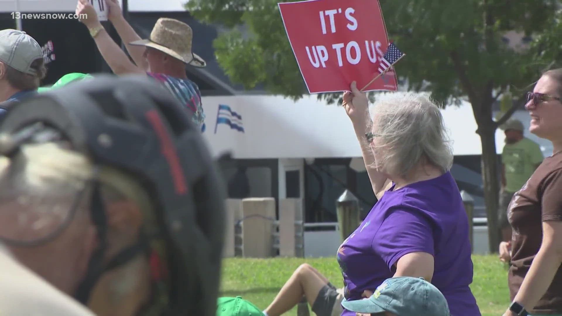 Activists rally in Norfolk for 'Workers Over Billionaires' action day ...