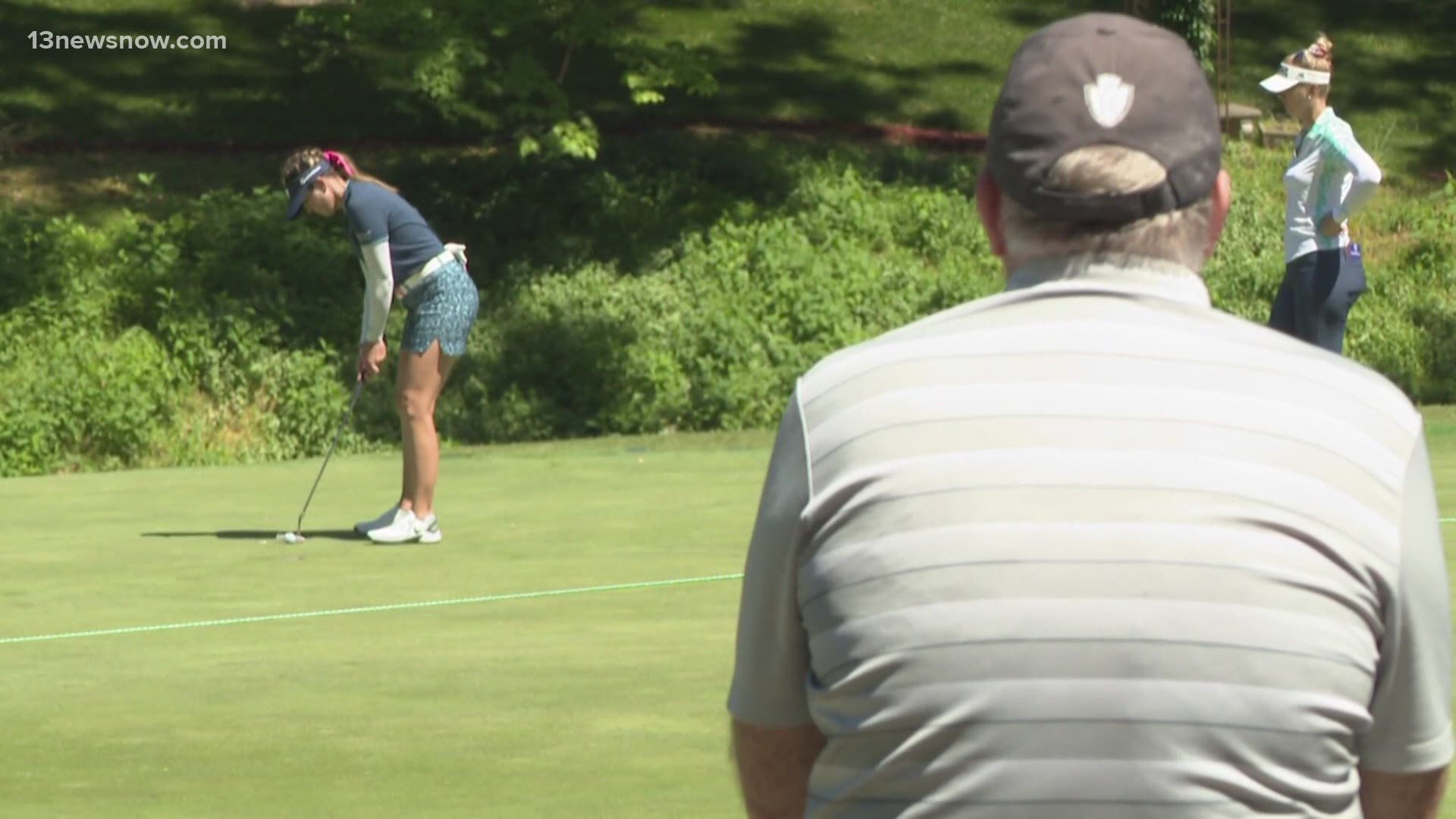 13News Now Connor Rhiel has more on the LPGA Tournament in Williamsburg where golfers from across the nation came to compete.
