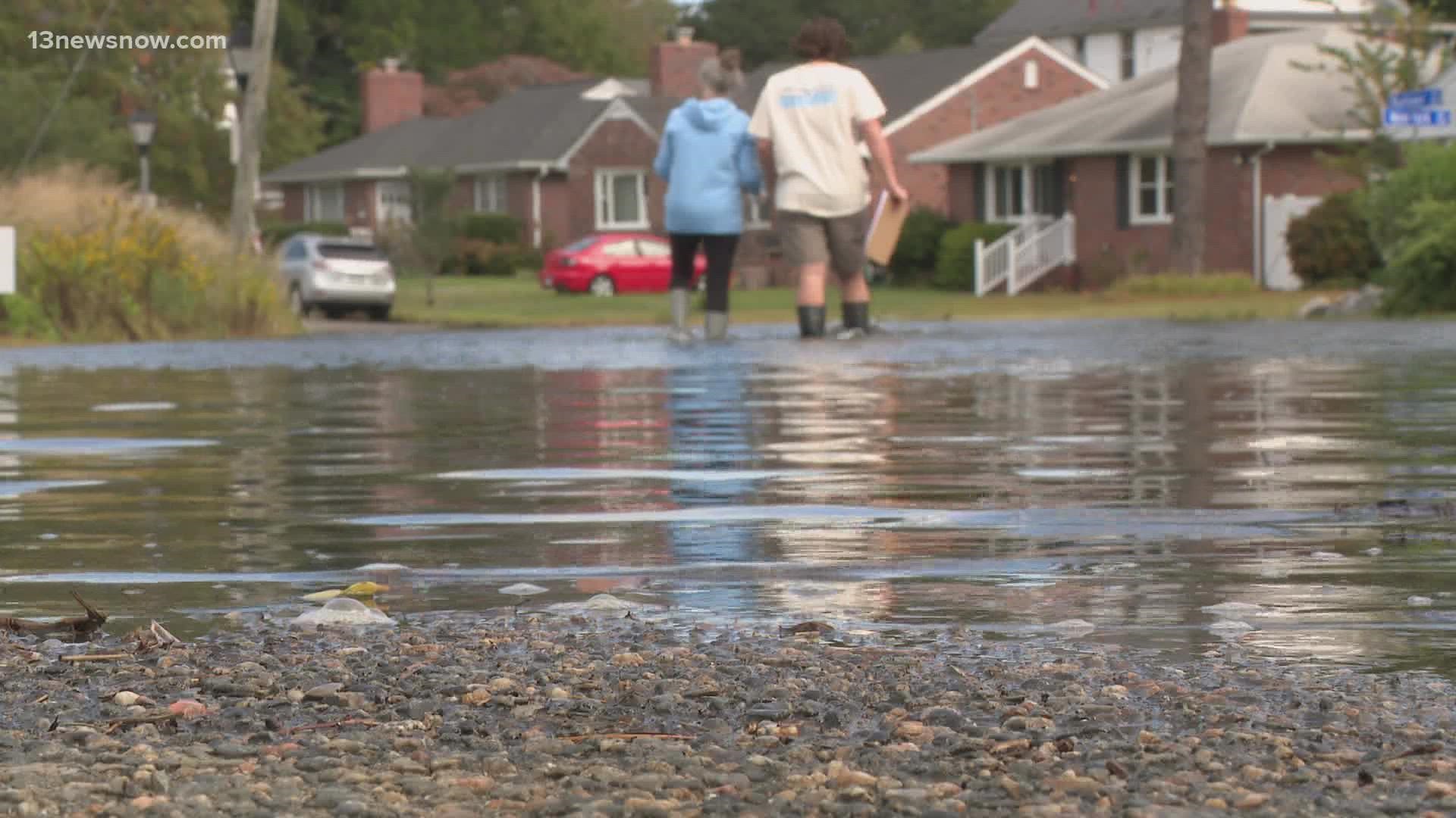 The community came out to help map local flood data collection in this year's "Catch the King" event. 13News Now photojournalist Bono Hererra takes us there.
