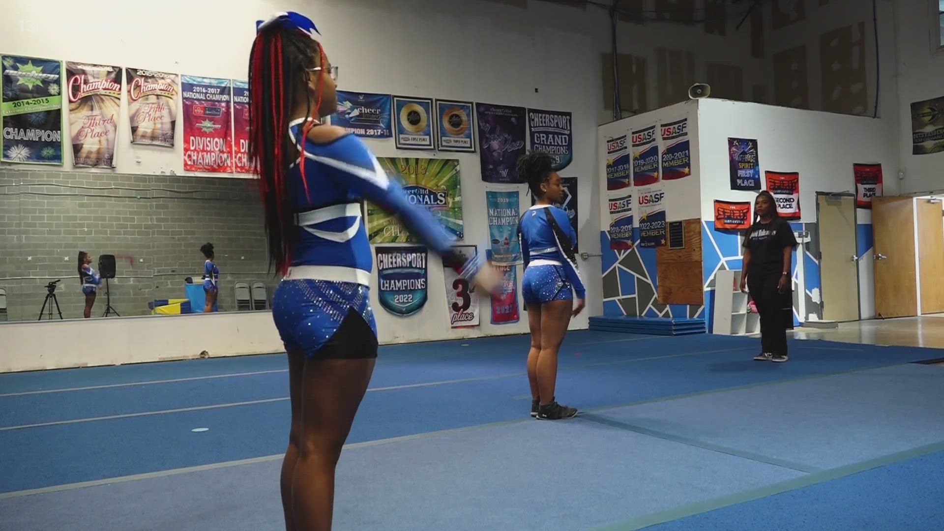Spirit Enhancers in Portsmouth is training cheerleaders and dancers, building their confidence and self-esteem.