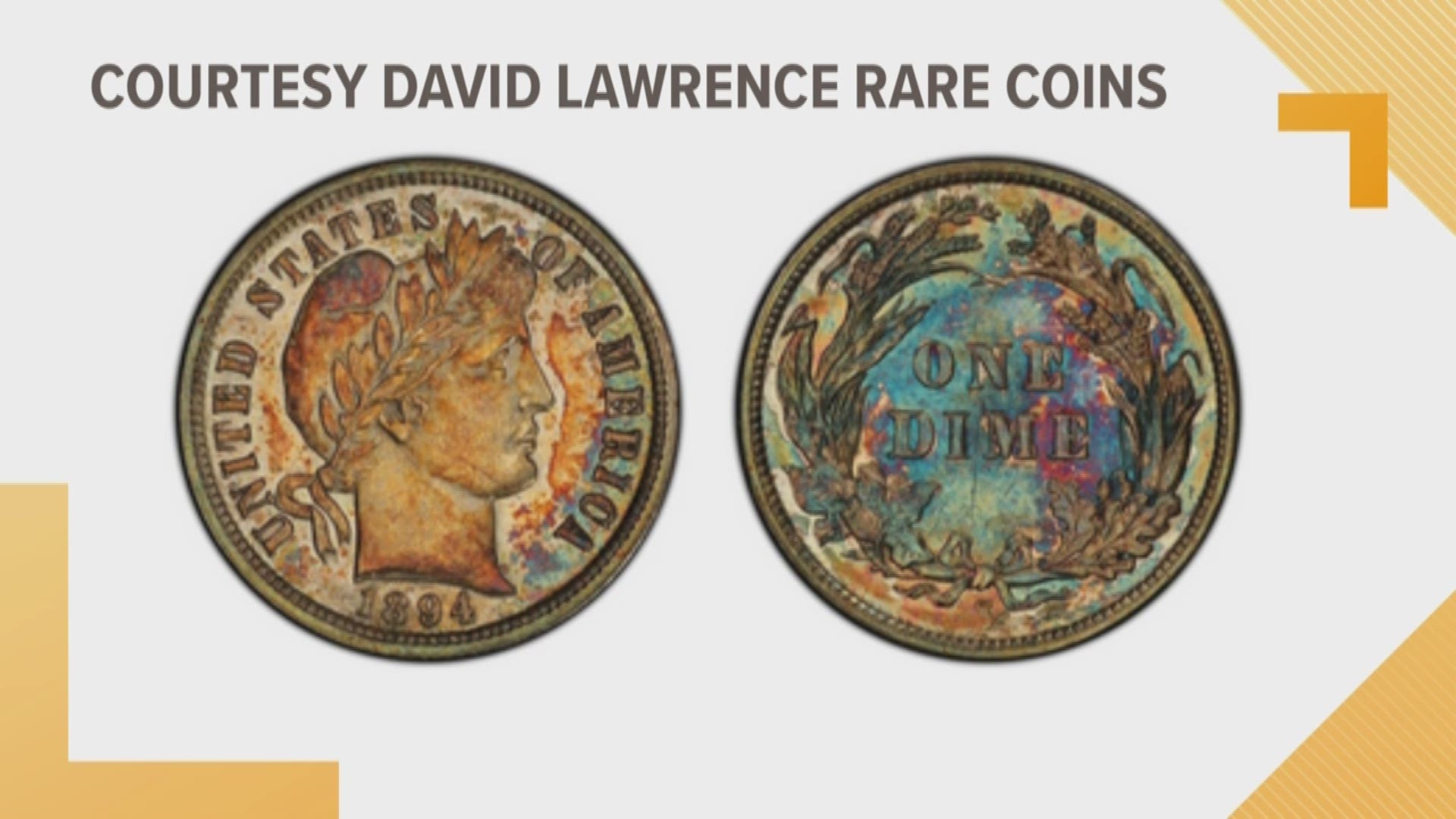 Virginia beach is now home to one of the rarest coins in the world. "David Lawrence Rare Coins" bought a 125-year-old silver dime was sold at auction in Chicago for $1.3 million.