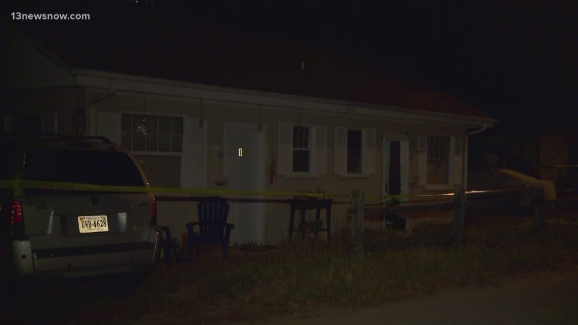 A man was found shot at a home in on Mortons Road in Chic's Beach.