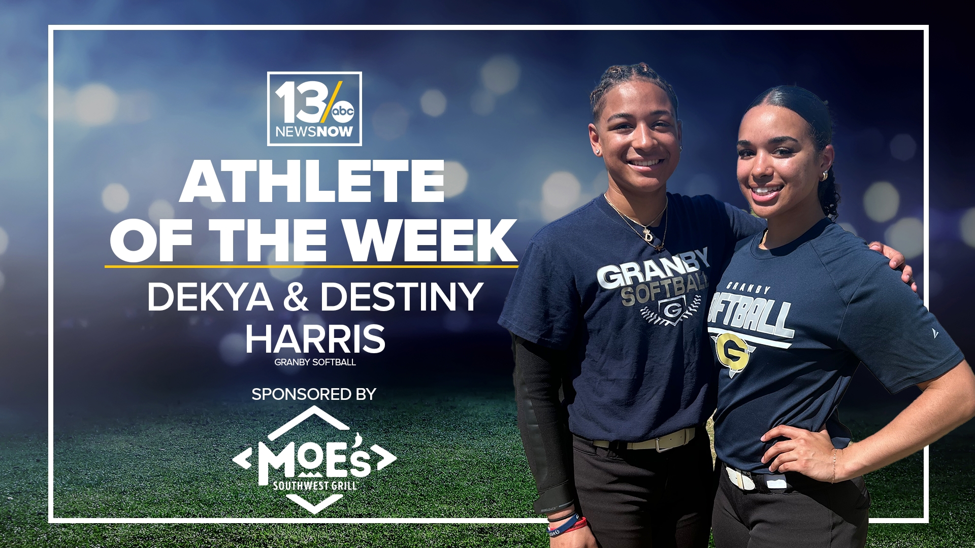 Their love of softball comes from their parents who originally met while playing the sport in the Navy.