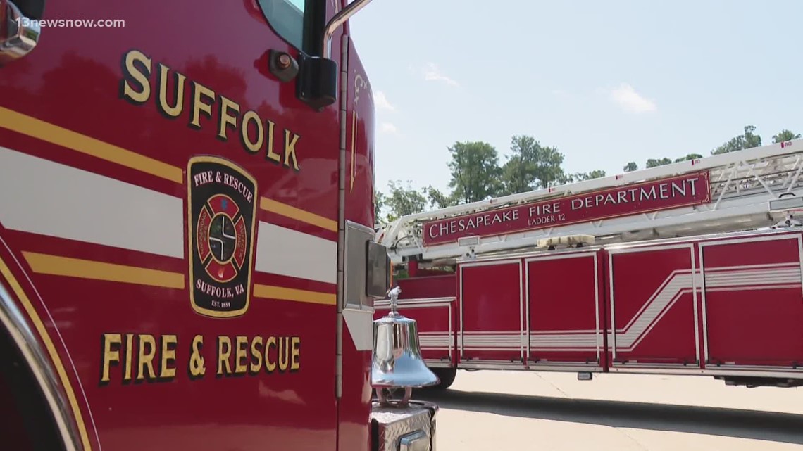 Suffolk Fire & Rescue, Chesapeake Fire Department team up to improve