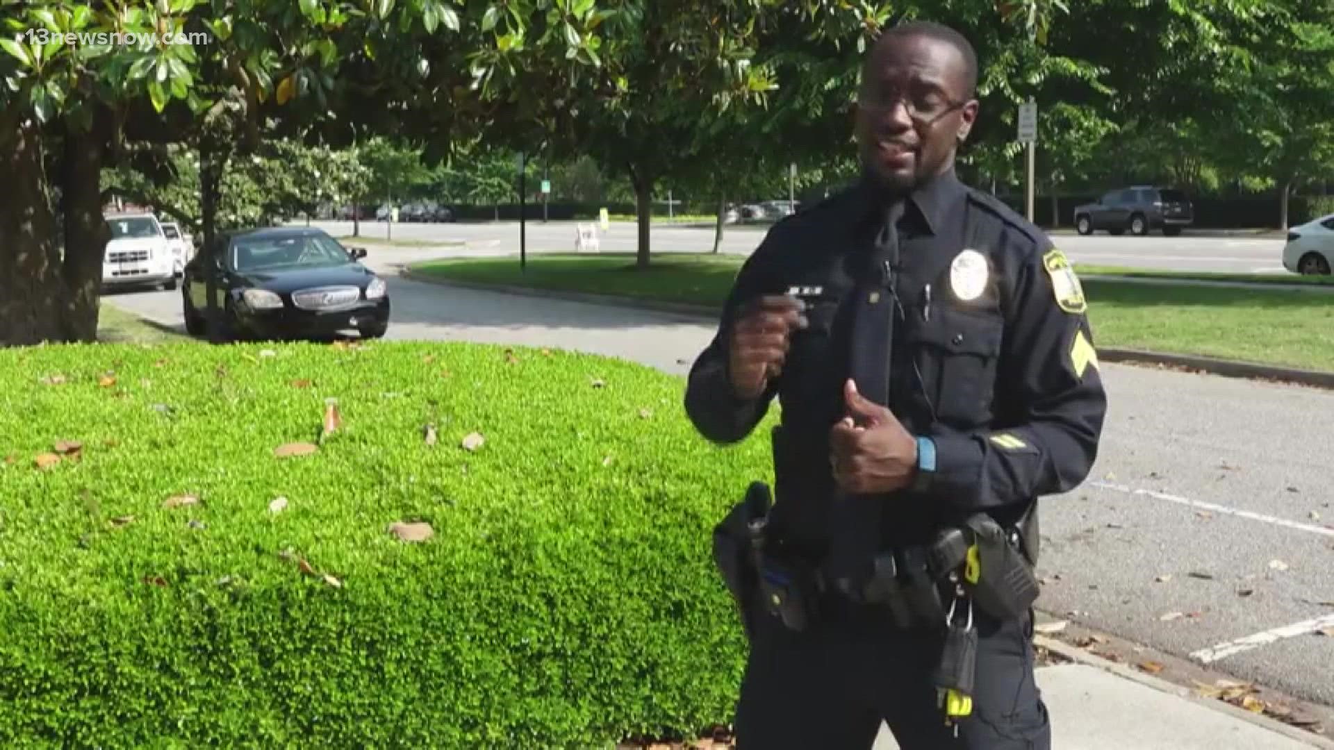 Sgt. Washington said in his new job, he wants to help people in the Black community reach a place of understanding, even if they don't agree with him.